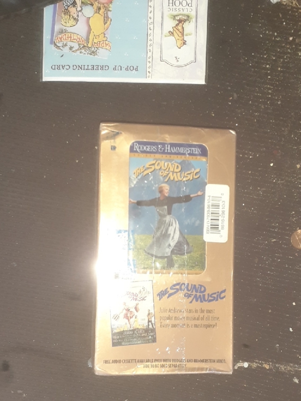 Nwt Rodgers & Hammerstein The Sound of Music Vhs & Audio Cassette Gold Packaging